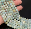 12MM Aquamarine Gemstone Grade A Round Loose Beads 7.5 inch Half Strand (80009846 H-A182)