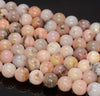 8MM Pink Opal Gemstone Round Loose Beads 7.5 inch Half Strand (80009850 H-A182)