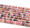 7x4MM Tourmaline Gemstone Rondelle Heishi Loose Beads 15.5 inch Full Strand (80009858-A183)