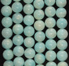 8MM Genuine Light Blue Hemimorphite Gemstone Grade AA Round Loose Beads 7.5 inch Half Strand (80009914 H-A188)