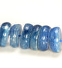 8x3-8x2MM Kyanite Gemstone Grade AA Rondelle Heishi Faceted Loose Beads 7.5 inch Half Strand (80009946-A203)