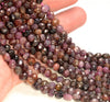 6x4MM Ruby Gemstone Grade B Micro Faceted Rondelle Loose Beads 15.5 inch Full Strand (80009949-A203)