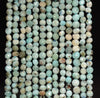 4x3MM Larimar Gemstone Grade B Micro Faceted Nugget Round Loose Beads 15 inch Full Strand (80009993-A201)