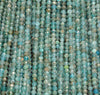 3x2MM Light Apatite Gemstone Grade AA Micro Faceted Rondelle Loose Beads 15.5 inch Full Strand (80010003-A201)