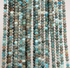 3x2MM Apatite Gemstone Grade AB Micro Faceted Rondelle Loose Beads 15.5 inch Full Strand (80010004-A201)