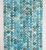 3x2MM Apatite Gemstone Grade AA Micro Faceted Rondelle Loose Beads 15.5 inch Full Strand (80010005-A201)