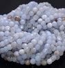 3x2MM Chalcedony Blue Lace Agate Gemstone Grade AAA Micro Faceted Rondelle Loose Beads 15.5 inch Full Strand (80010018-A200)