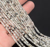 3x2MM Rainbow Moonstone Gemstone Grade A Micro Faceted Rondelle Loose Beads 15.5 inch Full Strand (80010026-A200)