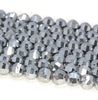 8MM  Terahertz Gemstone Micro Faceted Round Loose Beads 15.5 inch Full Strand (80010031-A200)