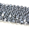 6MM  Terahertz Gemstone Micro Faceted Round Loose Beads 15.5 inch Full Strand (80010034-A200)