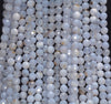 6MM Chalcedony Blue Lace Agate Gemstone Grade AA Micro Faceted Round Loose Beads 15.5 inch Full Strand (80010036-A200)