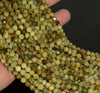 5MM Green Garnet Gemstone Grade A Micro Faceted Round Loose Beads 15.5 inch Full Strand (80010043-A199)