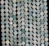 5MM Light Aquamarine Gemstone Grade A Micro Faceted Round Loose Beads 15.5 inch Full Strand (80010045-A199)