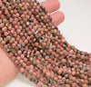 5MM Rhodonite Gemstone Grade AA Micro Faceted Round Loose Beads 15.5 inch Full Strand (80010049-A199)