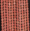 5MM  Strawberry Lepidocrocite Quartz Gemstone Grade AAA Micro Faceted Round Loose Beads 15.5 inch Full Strand (80010052-A199)