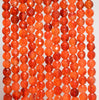 5MM Red Agate Gemstone Grade AAA Faceted Round Loose Beads 15.5 inch Full Strand (80010053-A199)