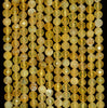 5MM Yellow Opal Gemstone Grade AAA Micro Faceted Round Loose Beads 15.5 inch Full Strand (80010054-A199)