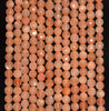 4MM Orange Moonstone Gemstone Grade AAA Faceted Round Loose Beads 15.5 inch Full Strand (80010067-A198)