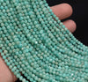 4MM Amazonite Gemstone Grade AAA Micro Faceted Round Loose Beads 15.5 inch Full Strand (80010072-A198)