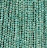 4MM Amazonite Gemstone Grade AAA Micro Faceted Round Loose Beads 15.5 inch Full Strand (80010072-A198)