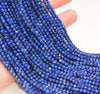 3MM Lapis Lazuli Gemstone Grade AAA Faceted Round Loose Beads 15.5 inch Full Strand (80010084-A197)