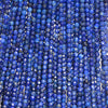 3MM Lapis Lazuli Gemstone Grade AAA Faceted Round Loose Beads 15.5 inch Full Strand (80010084-A197)