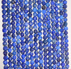 3MM Lapis Lazuli Gemstone Grade AAA Faceted Round Loose Beads 15.5 inch Full Strand (80010084-A197)