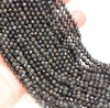 3MM Dark Blue Blue Sapphire Gemstone Grade A Micro Faceted Round Loose Beads 15.5 inch Full Strand (80010085-A197)