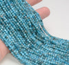 3MM Apatite Gemstone Grade AA Micro Faceted Round Loose Beads 15.5 inch Full Strand (80010091-A197)