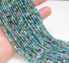 3MM Mix Stone Gemstone Grade AAA Micro Faceted Round Loose Beads 15 inch Full Strand (80010093-A197)