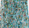 3MM Mix Stone Gemstone Grade AAA Micro Faceted Round Loose Beads 15 inch Full Strand (80010093-A197)