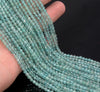 3MM Aqua Blue Apatite Gemstone Grade AA Faceted Round Loose Beads 15.5 inch Full Strand (80010098-A197)