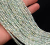 3MM Aquamarine Gemstone Grade A Micro Faceted Round Loose Beads 15.5 inch Full Strand (80010100-A197)