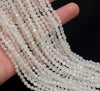 3MM Rainbow Moonstone Gemstone Grade AAA Micro Faceted Round Loose Beads 15 inch Full Strand (80010103-A197)