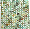 4MM Afican Turquoise Gemstone Grade AA Micro Faceted Round Loose Beads 15.5 inch Full Strand (80010140-A196)