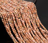 3MM Rhodochrosite Gemstone Grade AA Micro Faceted Round Loose Beads 15.5 inch Full Strand (80010145-A196)