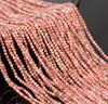 2MM Rhodochrosite Gemstone Grade AAA Micro Faceted Round Loose Beads 15.5 inch Full Strand (80010146-A196)