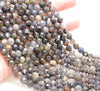 7MM Iolite Gemstone Grade AB Micro Faceted Round Loose Beads 15.5 inch Full Strand (80010154-A195)