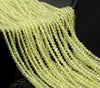 3MM Light Yellow Lemon Quartz Gemstone Grade A Micro Faceted Round Loose Beads 15.5 inch Full Strand (80010161-A195)