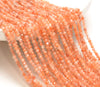 3MM Sunstone Gemstone Grade AAA Micro Faceted Round Loose Beads 15.5 inch Full Strand (80010175-A194)