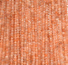 3MM Sunstone Gemstone Grade AAA Micro Faceted Round Loose Beads 15.5 inch Full Strand (80010175-A194)