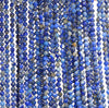 3MM Lapis Lazuli Gemstone Grade AA Micro Faceted Round Loose Beads 15.5 inch Full Strand (80010177-A194)