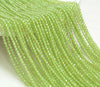 2MM Peridot Gemstone Grade AAA Micro Faceted Round Loose Beads 15.5 inch Full Strand (80010182-A194)