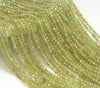 4MM Green Garnet Gemstone Grade AAA Micro Faceted Round Loose Beads 15 inch Full Strand (80010191-A194)