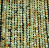 3MM Genuine Light Green Blue Shattuckite Chrysocolla Gemstone Grade AA Micro Faceted Round Loose Beads 15.5 inch Full Strand (80010201-A193)