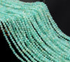 4MM Light Green Amazonite Gemstone Grade AAA Micro Faceted Round Loose Beads 15 inch Full Strand (80010209-A193)