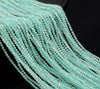 2MM Light Blue Amazonite Gemstone Grade AAA Micro Faceted Round Loose Beads 15.5 inch Full Strand (80010211-A192)