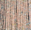 3.5MM Pink Morganite Gemstone Grade AA Micro Faceted Round Loose Beads 15.5 inch Full Strand (80010212-A192)