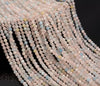 2MM Pink Morganite Gemstone Grade AA Micro Faceted Round Loose Beads 15.5 inch Full Strand (80010213-A192)