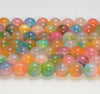 8MM Multi Color Jade Gemstone Round Loose Beads 15 inch Full Strand (80010283-M43)